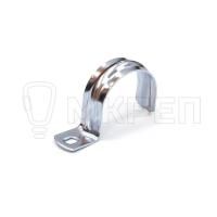 Скоба металлическая, одинарная, 31-32мм