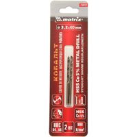 Сверло, по металлу, 3,2 мм, HSS, 2 шт.// Matrix