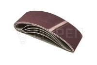 Лента абразивная, зерно 120, 457х75мм 5шт, бесконечная