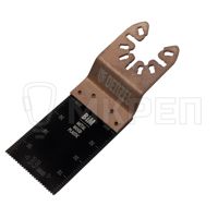 Насадка для МФИ, пазовая прямая, BiM, по металлу и дереву, 33 x 1,4 мм., Denzel