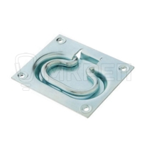 Ручка откидная 140*90, скрытая, цинк