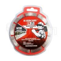 Диск отрезной алмазны, сухой рез 125x22мм Hardcore