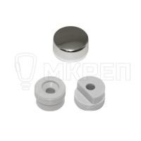 Комплект крепления для зеркала, Европартнер хром