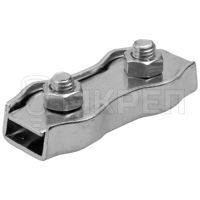 Зажим нержавеющий DUPLEX, 4мм