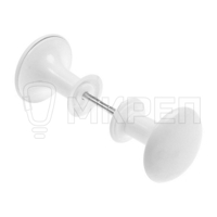 Ручка-кнопка РК1-7, белая