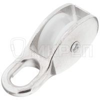 Блок одинарный, 20мм, 3/4'', с нейлоновым роликом