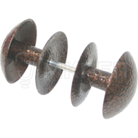 Ручка-кнопка РК2-1, (алюминий), медь