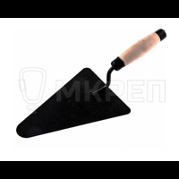 Кельма бетонщика стальная, деревянная усиленная ручка