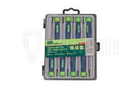 Отвертки Сибртех для точных работ, PH/SL/TORX 8шт