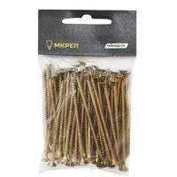 Саморез желтый PZ, 6х50 50шт., (Гриппер)