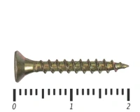 Саморез желтый PZ, 3.5х20 30шт., (Гриппер)