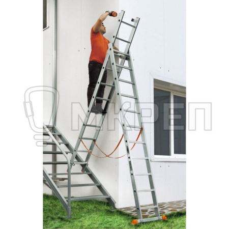 Лестница Эйфель Классик, трёхсекционная 10 ступеней