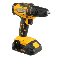 Дрель-шуруповерт аккумуляторный, CDL-18-02BM, 18 В, Denzel