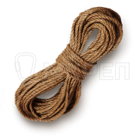 Веревка джутовая, d=6мм