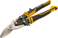 Ножницы, по металлу, 270мм, прямой и правый рез,сталь-СrMo, трехкомп.рук-ки // Denzel