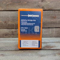 Дюбель-гвоздь, 5х30мм, 200шт, нейлоновый, Европартнер PDG LK