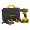 Дрель-шуруповерт, аккумуляторная, бесщет., Denzel