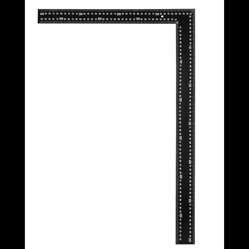 Угольник столярный металлический, 400х600мм