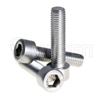 Винт DIN912, 6х10мм, оцинкованный, с внутренним шестигранником