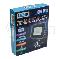 Прожектор светодиодный LEEK, 50W, 6500K IP65