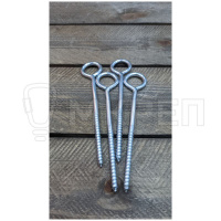 Крючок-кольцо, 6х100мм