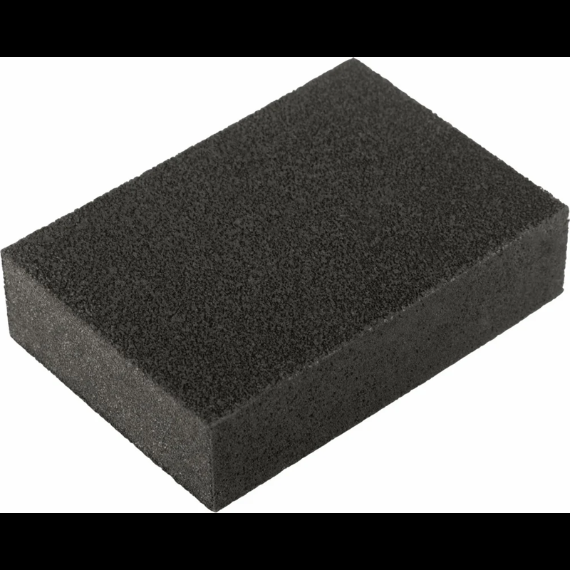 Губка шлифовальная, алюминий-оксидная, 100х70х25 мм,  Р 60