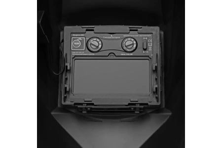 Маска сварщика F6, см. окно 93х43, Real Color, // Denzel