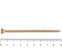 Саморез желтый PZ 6х90, 200шт., Коробочка