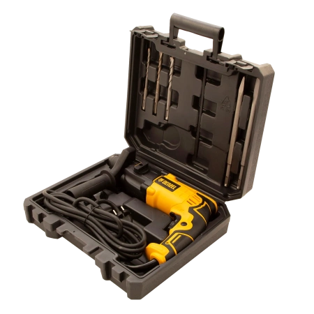 Перфоратор RH-650-18, SDS-plus, 650 Вт, Denzel