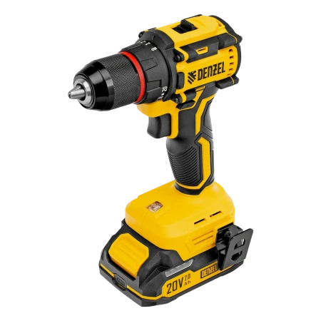 Дрель-шуруповерт, аккумуляторная, бесщет., Denzel