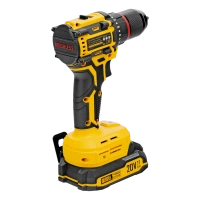 Дрель-шуруповерт, аккумуляторная, бесщет., Denzel