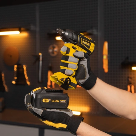 Гайковерт ударный аккумуляторный, CIW-IB-300, 18В, Denzel