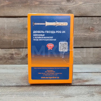 Дюбель-гвоздь, 5х30мм, 200шт, нейлоновый, Европартнер PDG UK