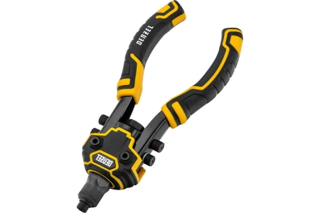 Заклепочник, двуручный, заклепки 2,4-3,2-4,0-4,8-6,4 мм// Denzel