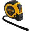 Рулетка, 10м х 25мм, двухкомп. корпус, кнопка-пауза, Denzel